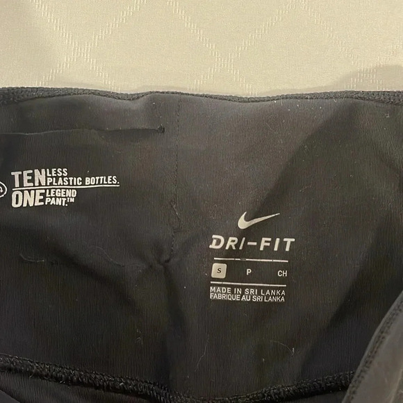 Womens Nike Sculpt HYPER High-rise Training Crops 933585-010 Black small EUC - Picture 4 of 6